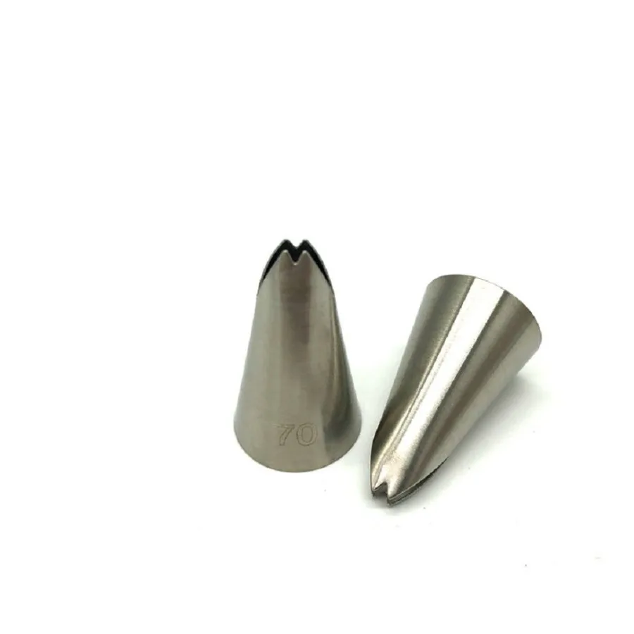 Medium Leaf Piping Nozzle No. 70 Seamless Stainless Steel Icing Piping Cream Pastry Nozzle Tip DIY Cakes Drating Tool
Medium Leaf Piping Nozzle No. 70 Seamless Stainless Steel Icing Piping Cream Pastry Nozzle Tip DIY Cakes Drating Tool