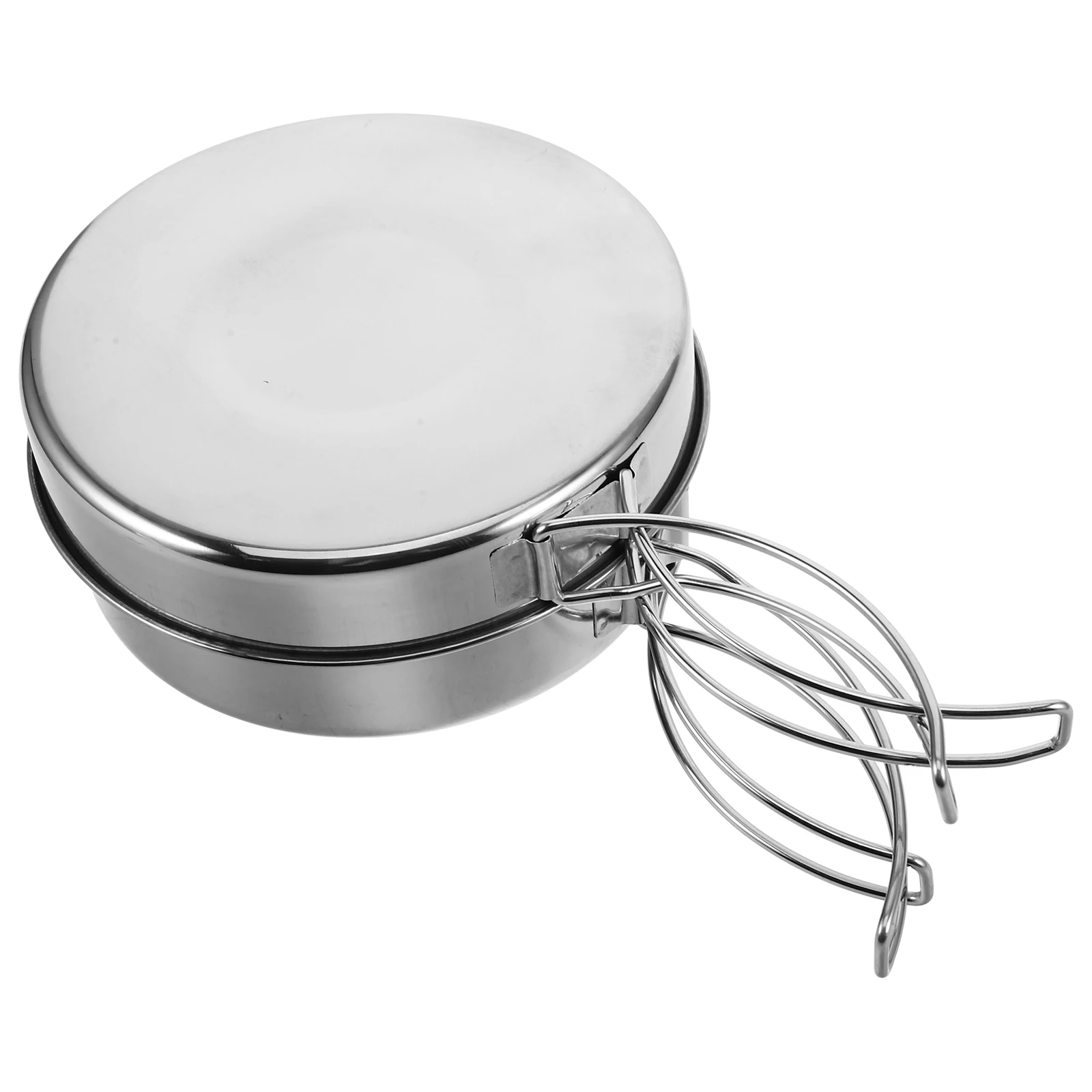 Stainless Steel Cookware Camping Gear Portable Small Folding Pots Lightweight Compact Outdoor Picnic Supplies Cook Pot Hiking
Stainless Steel Cookware Camping Gear Portable Small Folding Pots Lightweight Compact Outdoor Picnic Supplies Cook Pot Hiking
