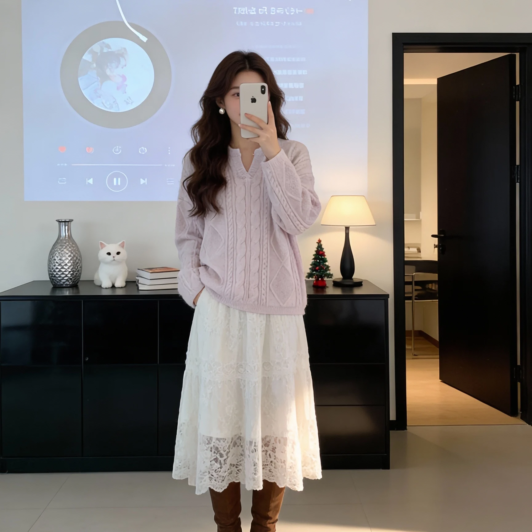 Korean Lazy Sle Casual Long Sve Pink Knitted Sweater Women's New 2026 Spring Sweet Design Sense Top Faion Set
Korean Lazy Sle Casual Long Sve Pink Knitted Sweater Women's New 2026 Spring Sweet Design Sense Top Faion Set