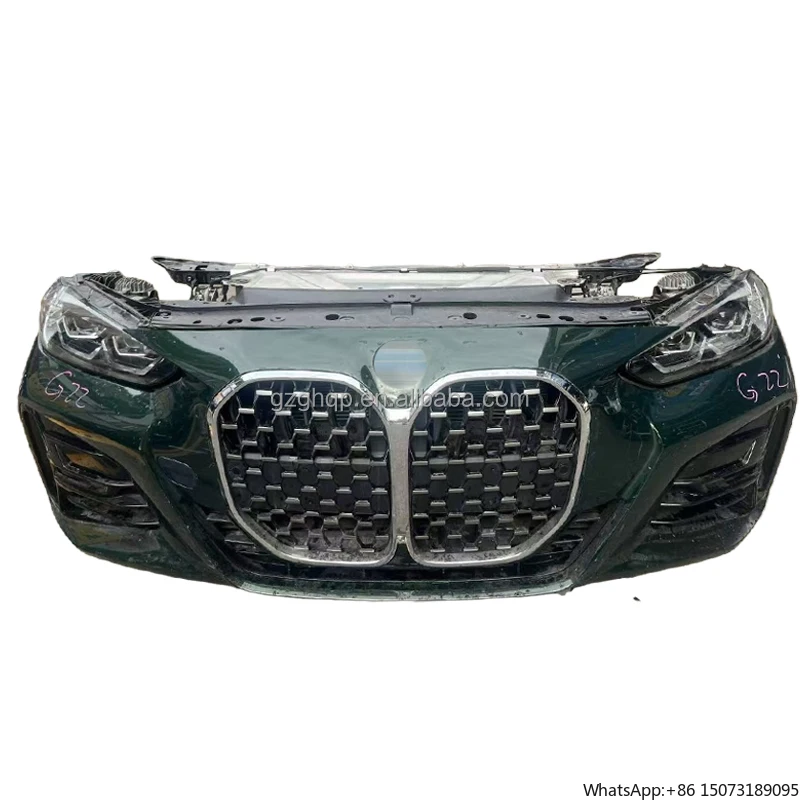 Original Car Bumper Assembly with Radiator, Cooling Fan, Headlights, Front Bumper Grille for 4 Series G22 G23 G26
Original Car Bumper Assembly with Radiator, Cooling Fan, Headlights, Front Bumper Grille for 4 Series G22 G23 G26