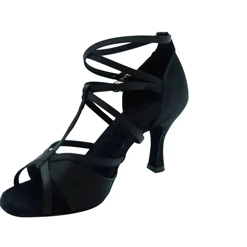 Evkoodance Practice Ballroom Dance Shoes Lady Black Silveer Salsa Dance Shoes Suede 7cm Heeled Women Latin Dancing Shoes Party
Evkoodance Practice Ballroom Dance Shoes Lady Black Silveer Salsa Dance Shoes Suede 7cm Heeled Women Latin Dancing Shoes Party
