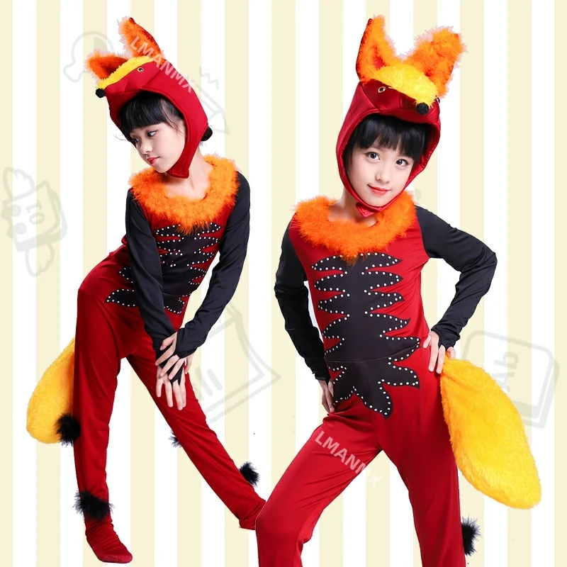 New animal fox children's performance costume, cartoon fox shaped costume for children, Christmas
New animal fox children's performance costume, cartoon fox shaped costume for children, Christmas
