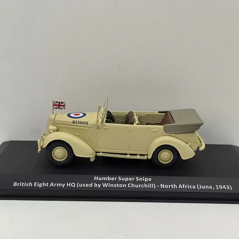 DEA 1/43 Scale HUMBER SUPER SNIPE 1943 Alloy Car Model Static Collection Decorated Holiday Gifts Toys Souvenir Gift
DEA 1/43 Scale HUMBER SUPER SNIPE 1943 Alloy Car Model Static Collection Decorated Holiday Gifts Toys Souvenir Gift