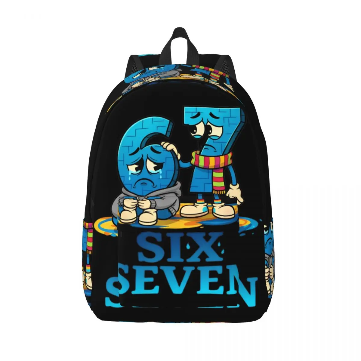Sad 6 7 Six Seven 67 Meme Backpack for Boy Girl Kids Student School Bookbag Daypack Kindergarten Primary Bag Gift
Sad 6 7 Six Seven 67 Meme Backpack for Boy Girl Kids Student School Bookbag Daypack Kindergarten Primary Bag Gift