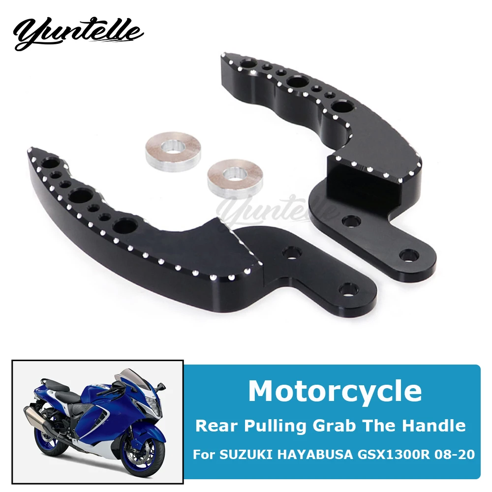 CNC Rear Pulling Grab The Handle For SUZUKI HAYABUSA GSX1300R GSX 1300R 2008-2020 2019 Motorcycle Accessories Handlebar Rail
CNC Rear Pulling Grab The Handle For SUZUKI HAYABUSA GSX1300R GSX 1300R 2008-2020 2019 Motorcycle Accessories Handlebar Rail