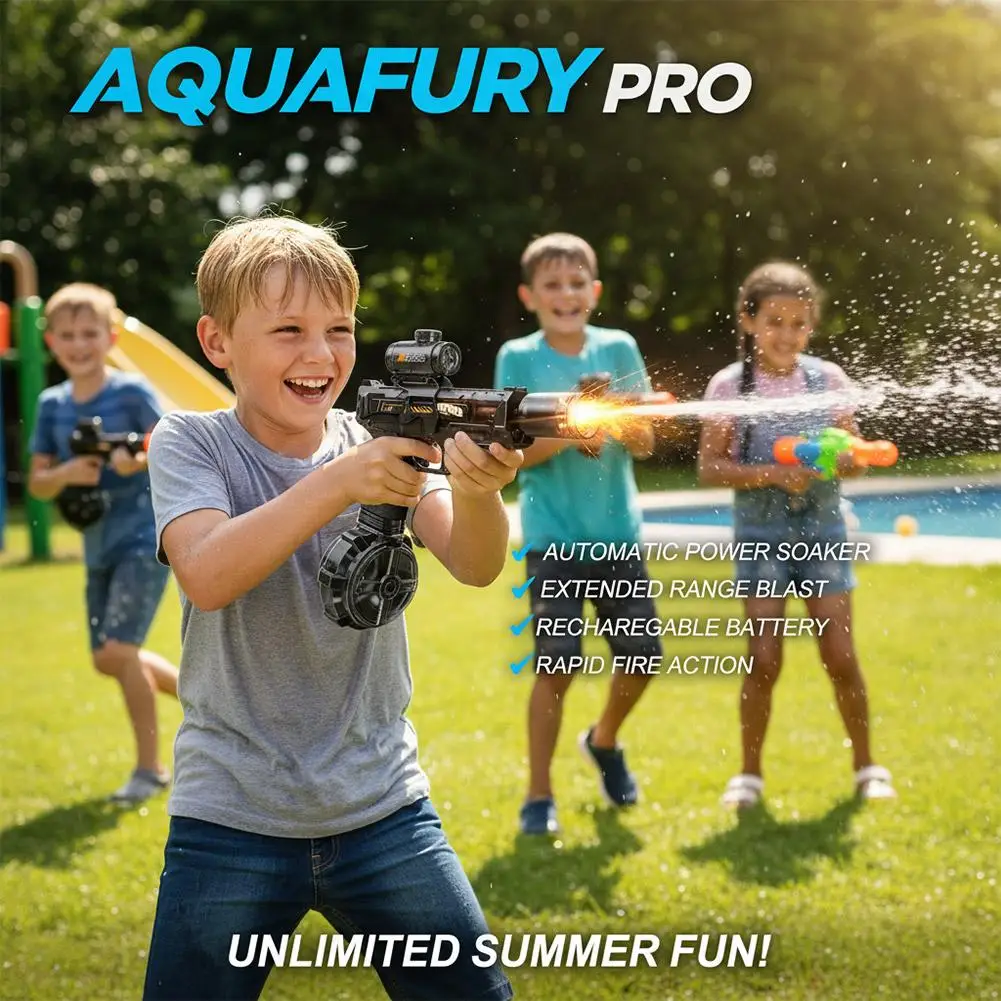 Electric Water Gun Absorb Water Continuous Shooting, Lights With Auto Sensor Water Gun, Summer Outdoor Beach Pool Toy For Kids
Electric Water Gun Absorb Water Continuous Shooting, Lights With Auto Sensor Water Gun, Summer Outdoor Beach Pool Toy For Kids