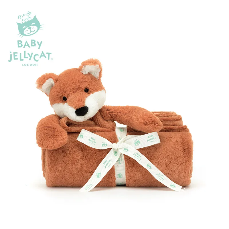 Оригинальное британское одеяло Jellycat Bashful Fox Cub, супермягкое, успокаивающее одеяло-компаньон для новорожденных, подарок для младенцев
Оригинальное британское одеяло Jellycat Bashful Fox Cub, супермягкое, успокаивающее одеяло-компаньон для новорожденных, подарок для младенцев