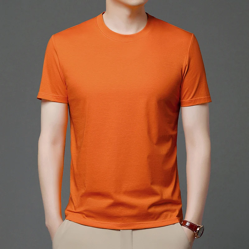 2024 Summer New Fashion Men's Solid Color Round Neck Casual Trend Versatile Short Sleeve Pure Cotton Sports Casual T-shirt Tops
2024 Summer New Fashion Men's Solid Color Round Neck Casual Trend Versatile Short Sleeve Pure Cotton Sports Casual T-shirt Tops