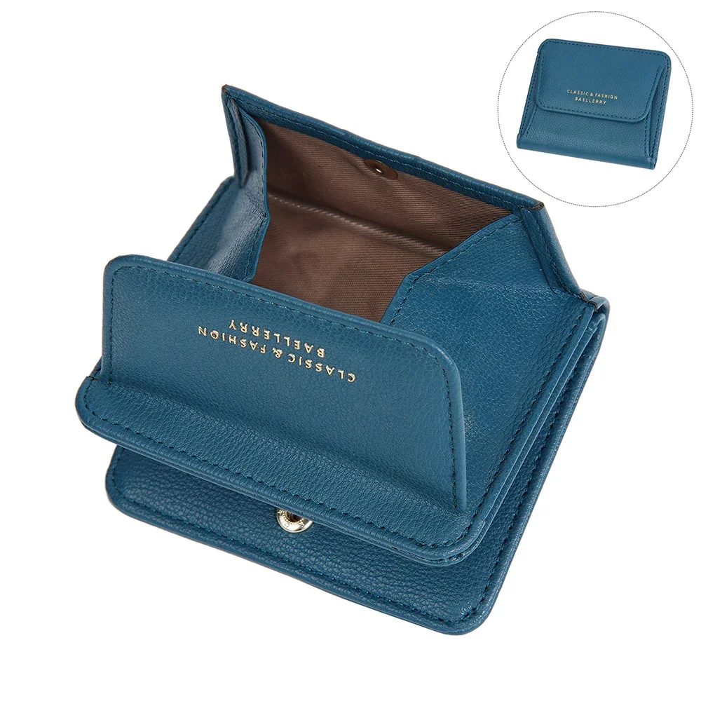 Women's Wallet Fashion Short Leather Coin Purse Ladies Money Bag ID Card Holder Purses for Girls Small Blue Wallets for Women
Women's Wallet Fashion Short Leather Coin Purse Ladies Money Bag ID Card Holder Purses for Girls Small Blue Wallets for Women