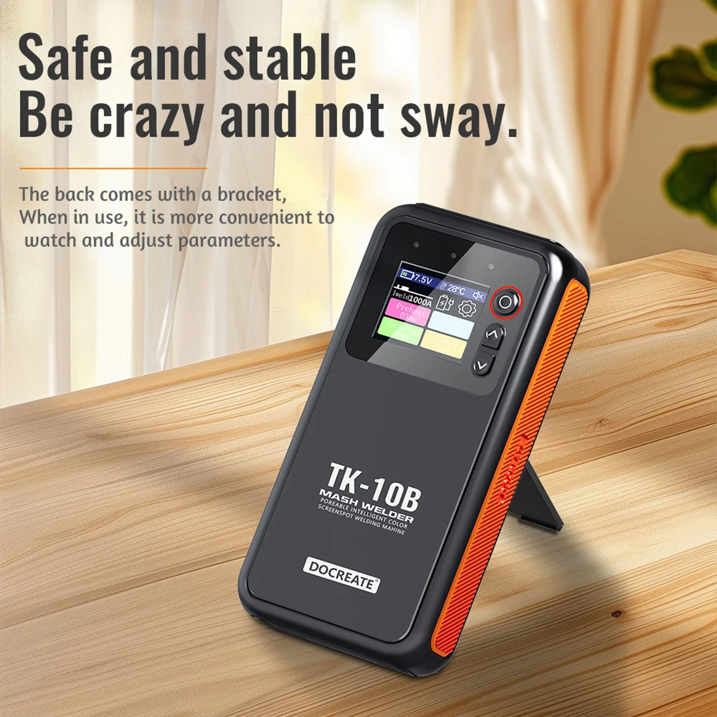 Mini Welding Machine Portable Professional Handheld Intelligent Color Screen Spot Welding Double Pulse 1200A Current Discharge
Mini Welding Machine Portable Professional Handheld Intelligent Color Screen Spot Welding Double Pulse 1200A Current Discharge