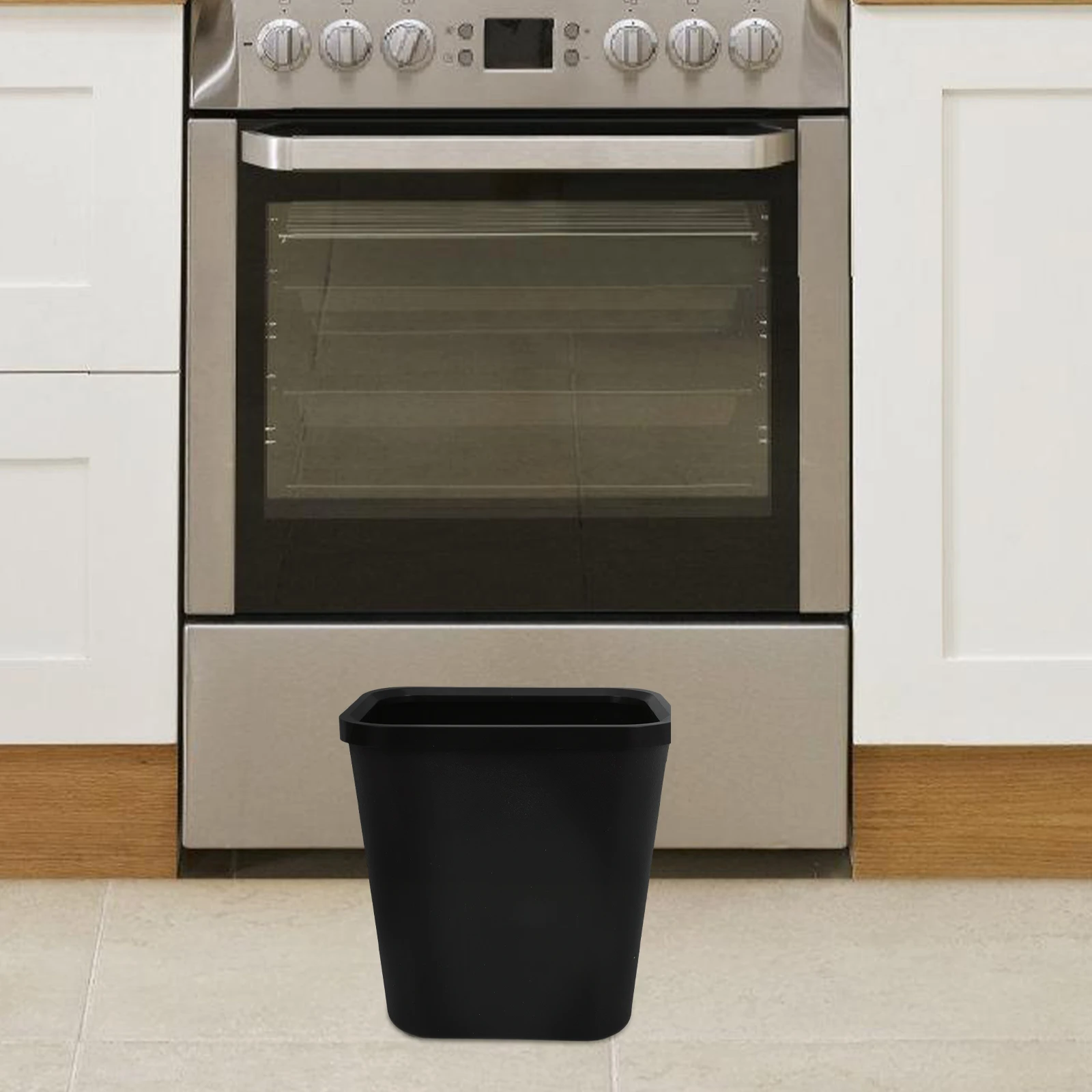 Plastic Trash Can Classroom Small Bedroom Cans Bathroom Garbage Commercial Sink Black
Plastic Trash Can Classroom Small Bedroom Cans Bathroom Garbage Commercial Sink Black
