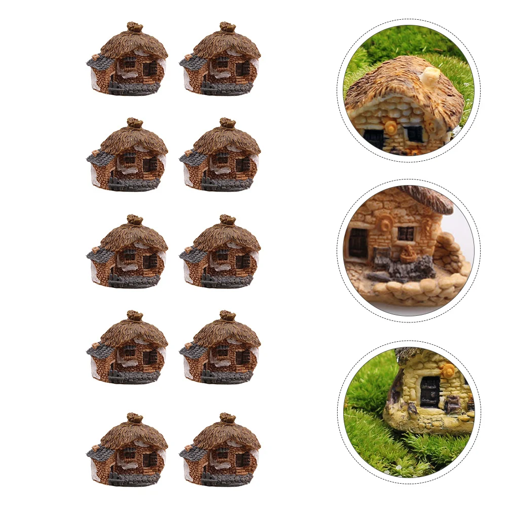 10pcs Micro Villa Adornments Mini House For Aquarium Micro Landscape Decor Durable Resin Ornament Garden Art Craft
10pcs Micro Villa Adornments Mini House For Aquarium Micro Landscape Decor Durable Resin Ornament Garden Art Craft