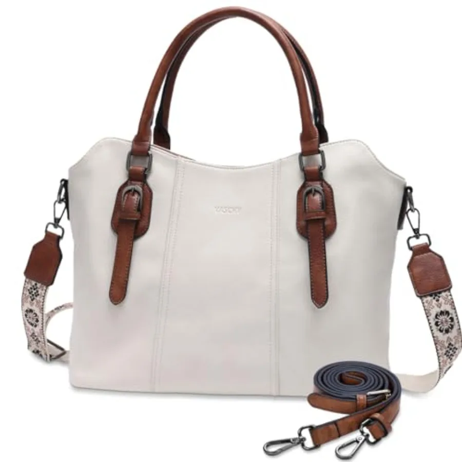 Hobo Bags for Women Vegan Leather Top Handle Satchel Shoulder Purse Handbag Purse with Crossbody Guitar Strap
Hobo Bags for Women Vegan Leather Top Handle Satchel Shoulder Purse Handbag Purse with Crossbody Guitar Strap