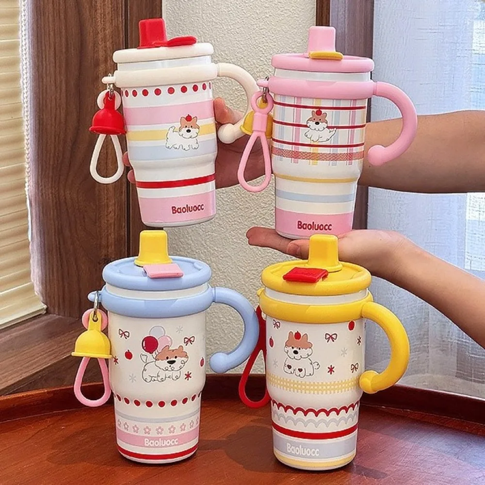 Cute Cartoon Prints Vacuum Straw Cups Stainless Steel 600ml Insulated Cup Cold Insulation Leak-proof Car Water Cups
Cute Cartoon Prints Vacuum Straw Cups Stainless Steel 600ml Insulated Cup Cold Insulation Leak-proof Car Water Cups