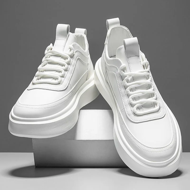 Men's Shoes New Fashion Breathable Non-slip Wear-resistant Outdoor Casual White Skate Shoes for Daily Wear
Men's Shoes New Fashion Breathable Non-slip Wear-resistant Outdoor Casual White Skate Shoes for Daily Wear