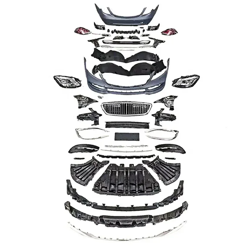 Upgr Modification Kit Body Kit For W222 S63 S65 2018-On S Class W222 PP Material Same As Original Bumper
Upgr Modification Kit Body Kit For W222 S63 S65 2018-On S Class W222 PP Material Same As Original Bumper