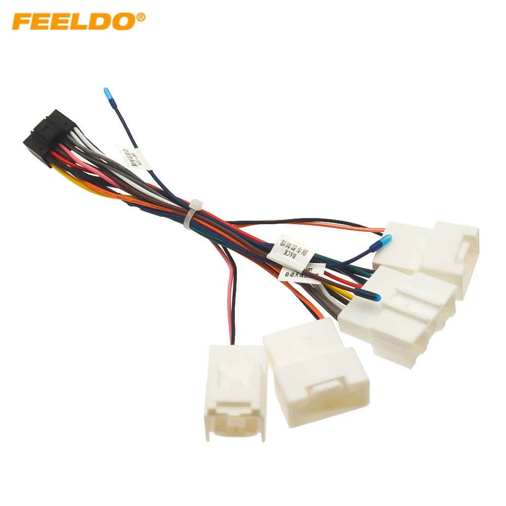 FEELDO Car 16pin Power Cord Wiring Harness Adapter For Mitsubishi Pajero Sport (Europe,06-09) Installation Head Unit
FEELDO Car 16pin Power Cord Wiring Harness Adapter For Mitsubishi Pajero Sport (Europe,06-09) Installation Head Unit