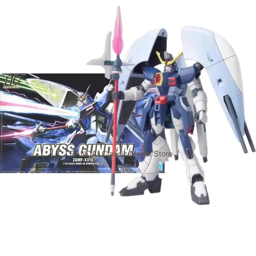 Bandai HG ZGMF-X31S Abyss Gundam SCALE MODEL HG GUNDAM SEED-26 Assembly Model kit Action Figure Toys For Kids Collectible Gift
Bandai HG ZGMF-X31S Abyss Gundam SCALE MODEL HG GUNDAM SEED-26 Assembly Model kit Action Figure Toys For Kids Collectible Gift