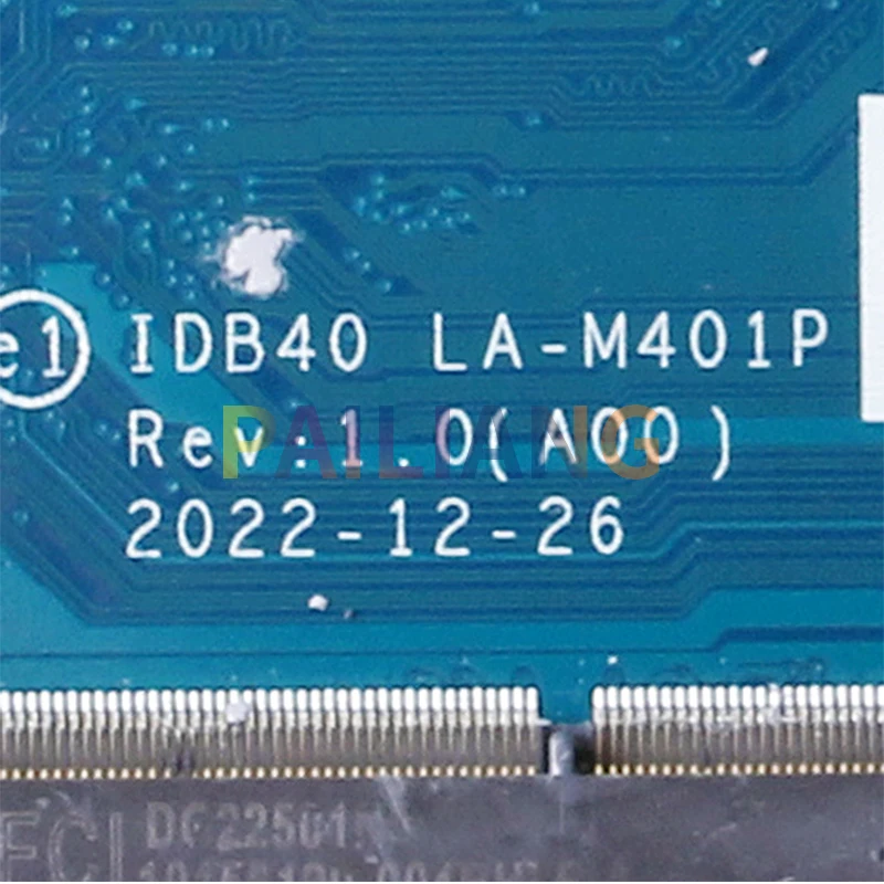 LA-M401P For Dell Latitude 5440 Notebook Mainboard i5 i7 13th Gen 0FF74N 0G0JMX 030MKK Laptop Motherboard Full Tested
LA-M401P For Dell Latitude 5440 Notebook Mainboard i5 i7 13th Gen 0FF74N 0G0JMX 030MKK Laptop Motherboard Full Tested