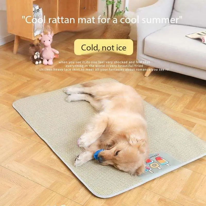 Dog House Summer Cool Mat Ice Pad Breathable Breathable Cool feeling Comfortable Strong and resistant
Dog House Summer Cool Mat Ice Pad Breathable Breathable Cool feeling Comfortable Strong and resistant