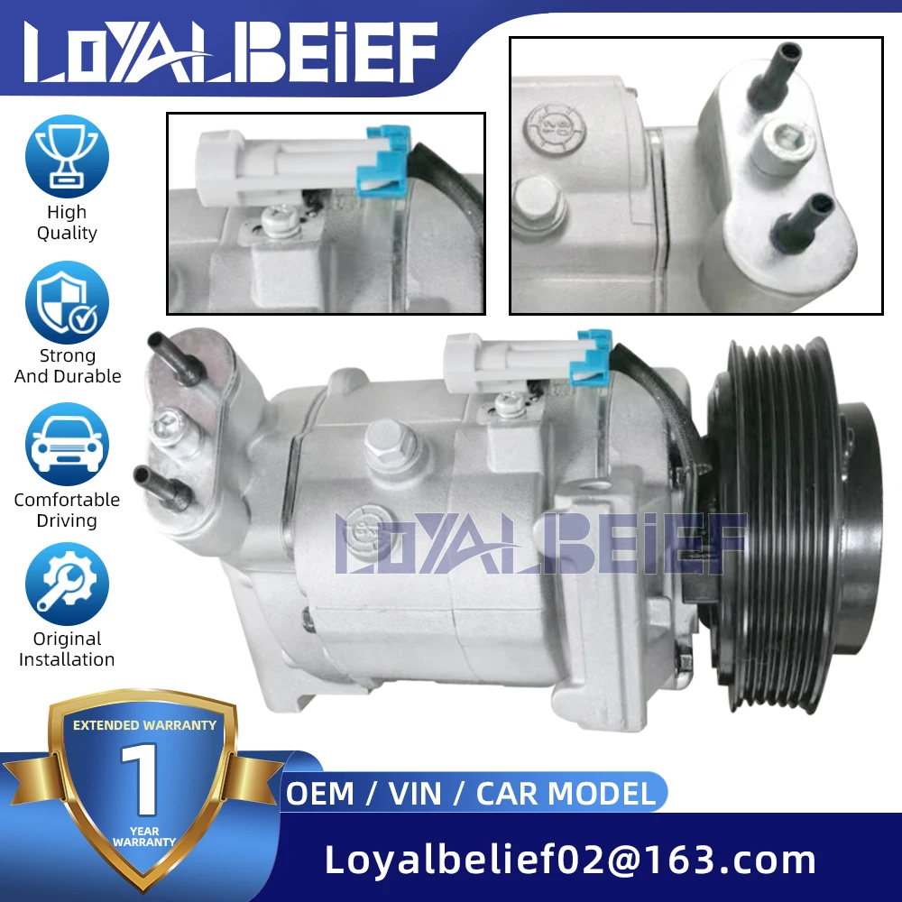 CSP15 AC Compressor with Clutch For Chevrolet Cruze Orlando 13310692 13314480 DS101032 96966630 13250601 13271258 106290114
CSP15 AC Compressor with Clutch For Chevrolet Cruze Orlando 13310692 13314480 DS101032 96966630 13250601 13271258 106290114