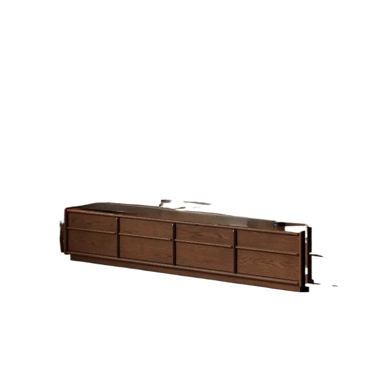 Solid wood bone line TV cabinet, living room light luxury floor cabinet, walnut color medieval floor small apartment TV cabinet
Solid wood bone line TV cabinet, living room light luxury floor cabinet, walnut color medieval floor small apartment TV cabinet