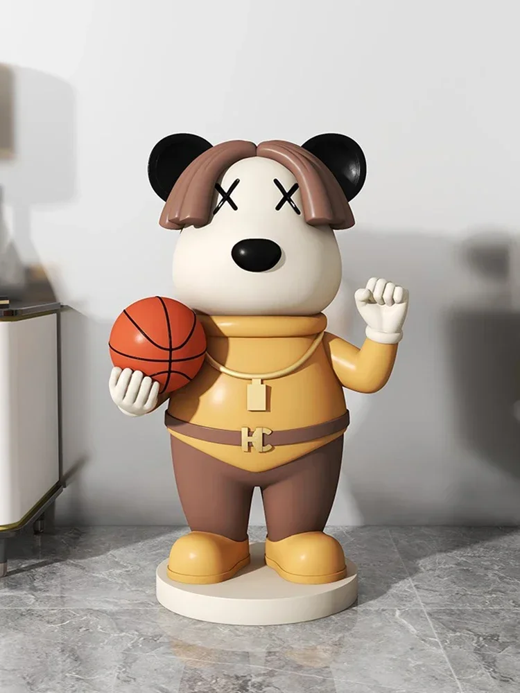 Creative trendy violent bear large floor-to-ceiling ornaments living room TV next to housewarming new home opening gift soft
Creative trendy violent bear large floor-to-ceiling ornaments living room TV next to housewarming new home opening gift soft