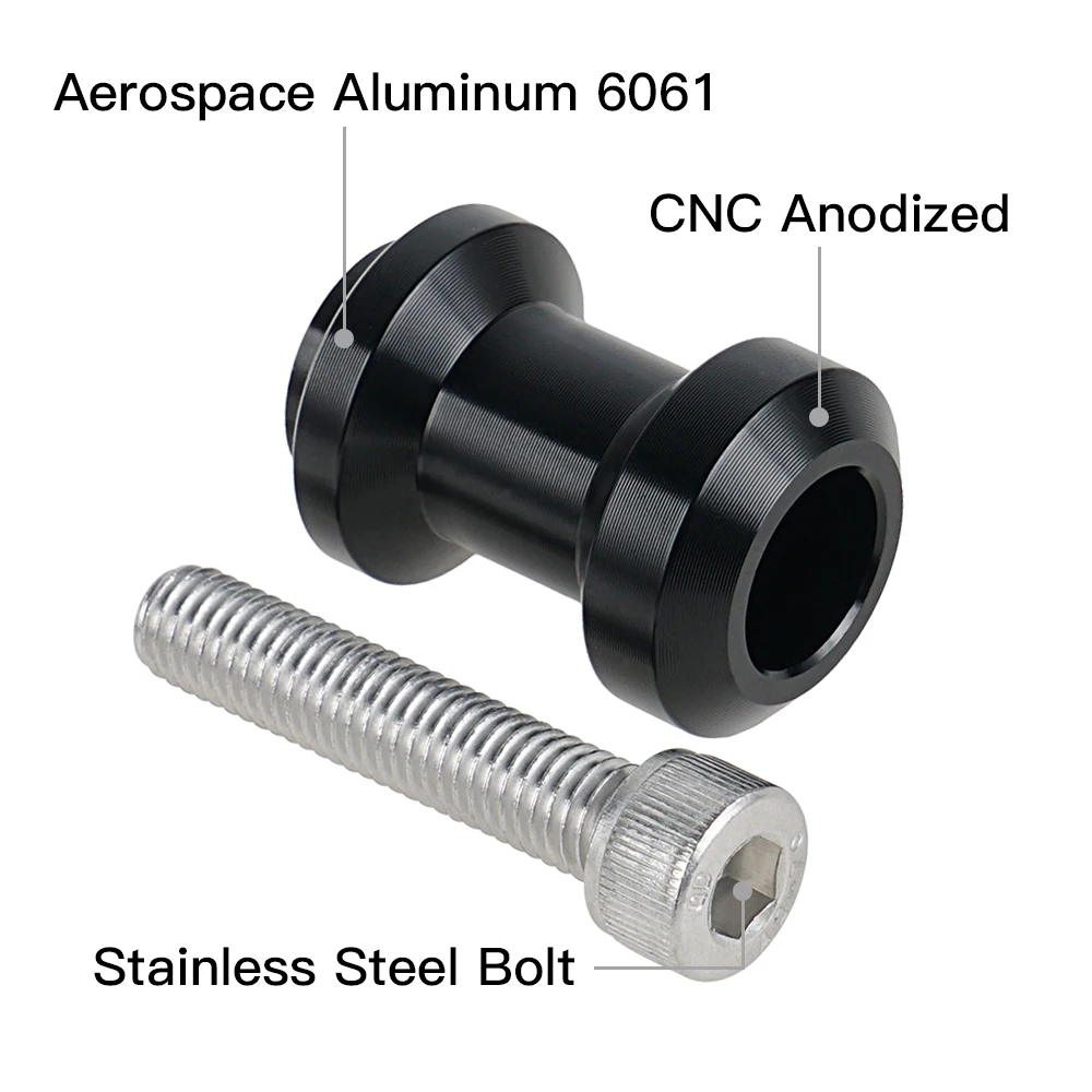 M10x1.25 Swingarm Slider Spool Bolts For KAWASAKI Z750 R/S Z1000 Z1000SX ZX-6R 6RR 9R 10R 12R 14R Ninja 250R 300R 400R 650R 750R
M10x1.25 Swingarm Slider Spool Bolts For KAWASAKI Z750 R/S Z1000 Z1000SX ZX-6R 6RR 9R 10R 12R 14R Ninja 250R 300R 400R 650R 750R