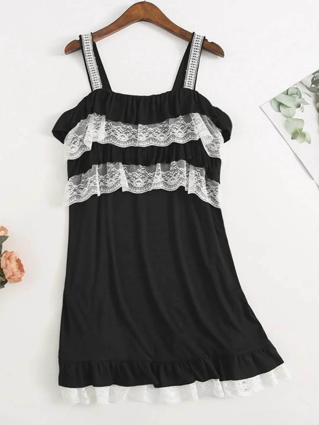 plus Size Summer Sleepwear Princess Style Lace Trim Splice Home Clothes Ultra Large Size 300 Pounds Mid-Length Strap Sleep Dress
plus Size Summer Sleepwear Princess Style Lace Trim Splice Home Clothes Ultra Large Size 300 Pounds Mid-Length Strap Sleep Dress