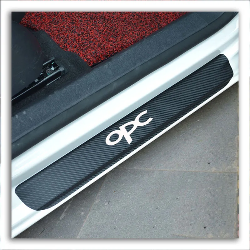 Carbon Fiber Door Sill Scuff Plate Guards OPC For Opel Zafira Vectra Insignia Regal Lacrosse Astra Corsa Mokka Auto accessories
Carbon Fiber Door Sill Scuff Plate Guards OPC For Opel Zafira Vectra Insignia Regal Lacrosse Astra Corsa Mokka Auto accessories