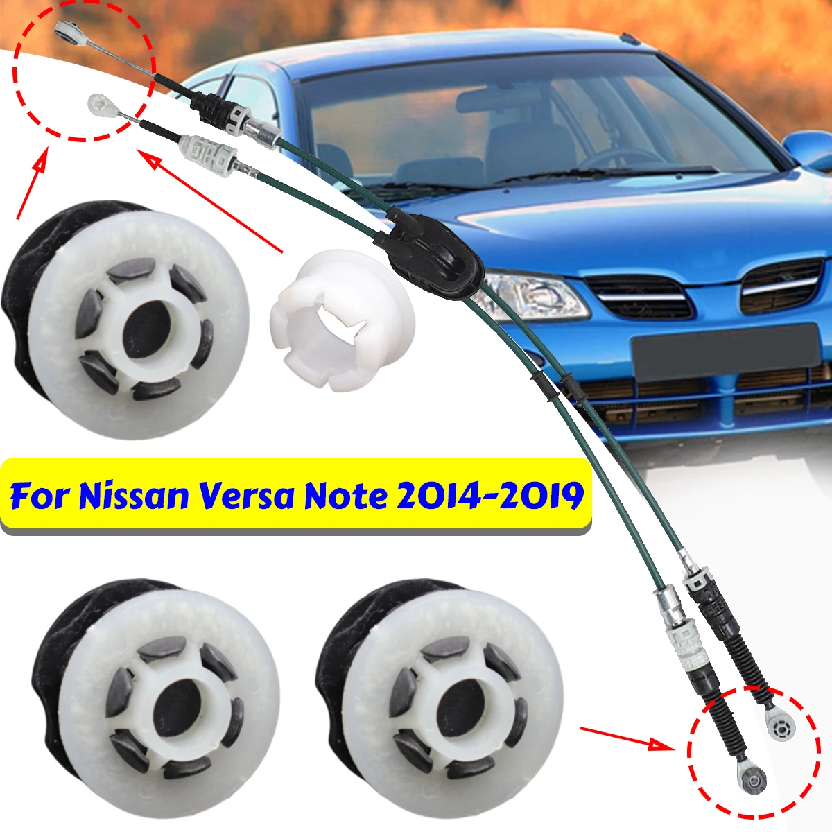 For Nissan Versa Note 2014-2019 Gear Shifter Selector Lever Linkage Cable End Rod Control Bushing Manual Trans 344133AM0A Parts
For Nissan Versa Note 2014-2019 Gear Shifter Selector Lever Linkage Cable End Rod Control Bushing Manual Trans 344133AM0A Parts