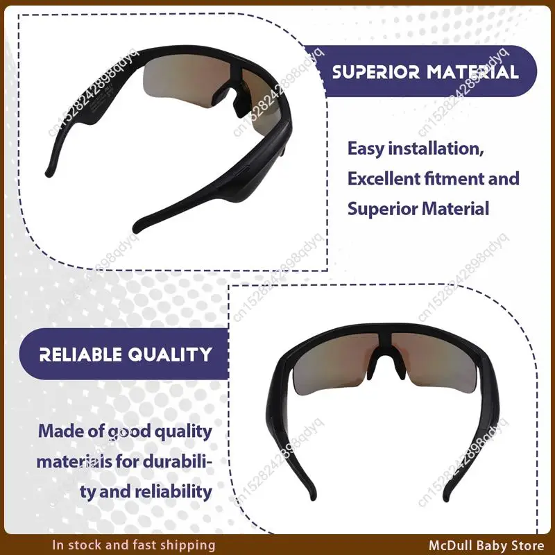 ABJA-Smart Glasses Colorful Lenses Natural Sound Stunning Sound Quality For Sports Cycling
ABJA-Smart Glasses Colorful Lenses Natural Sound Stunning Sound Quality For Sports Cycling