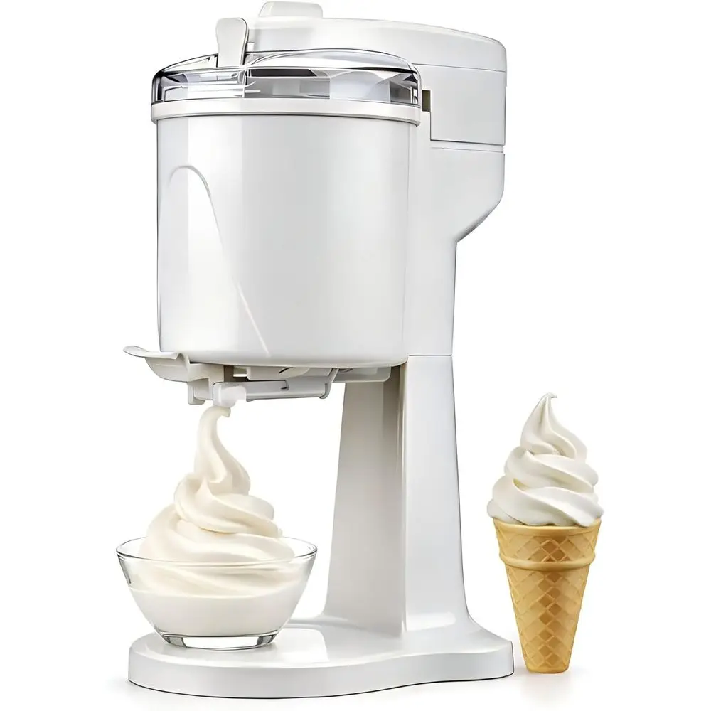 Sot Serve Ice Cream hine with reezer Bowl, 1.0 Qt Homemade Swirl Ice Cream Maker, Ice Cream hine or rozen Yogurt & Sorbet, 20–30
Sot Serve Ice Cream hine with reezer Bowl, 1.0 Qt Homemade Swirl Ice Cream Maker, Ice Cream hine or rozen Yogurt & Sorbet, 20–30