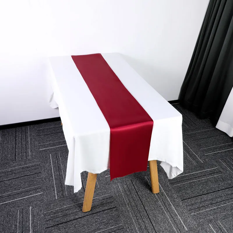 Simple Table Runner Polyester Table Flag Festival Decorations Solid Color Tablecloth Suitabled For Wedding Party Family
Simple Table Runner Polyester Table Flag Festival Decorations Solid Color Tablecloth Suitabled For Wedding Party Family