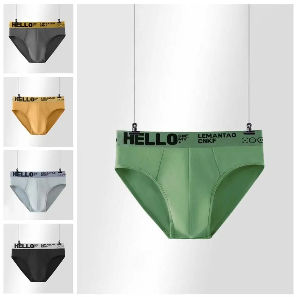 5PCS Simple Low Waist Men Thin Panties Male Lingerie Elastic Underwear for Men Briefs Letter Underpants Male
5PCS Simple Low Waist Men Thin Panties Male Lingerie Elastic Underwear for Men Briefs Letter Underpants Male