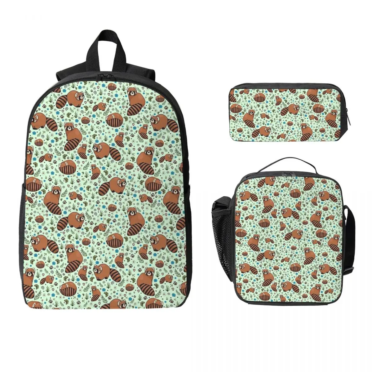 Red Panda Animal Backpack Student Boys Girls BookBag School Bag Computer Shoulder Bags 3ps Insulated Lunch Bag Pencil Case
Red Panda Animal Backpack Student Boys Girls BookBag School Bag Computer Shoulder Bags 3ps Insulated Lunch Bag Pencil Case