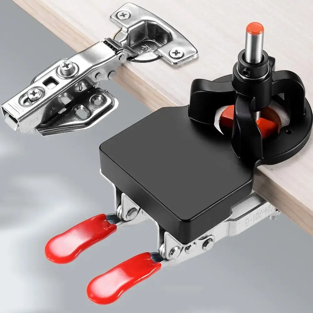 Aluminum Alloy 35mm Hinges Boring Jig Locator Template Dual Fixture Cabinet Door Hinge Drill Guide Drill Guide Hole Punching
Aluminum Alloy 35mm Hinges Boring Jig Locator Template Dual Fixture Cabinet Door Hinge Drill Guide Drill Guide Hole Punching