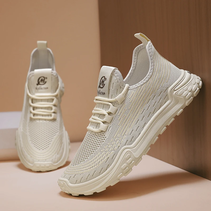 Мужская обувь модная дышащая повседневная универсальная летняя спортивная обувь Они легкая устойчивая к запахам мягкая подошва мужская беговая обувь
Мужская обувь модная дышащая повседневная универсальная летняя спортивная обувь Они легкая устойчивая к запахам мягкая подошва мужская беговая обувь