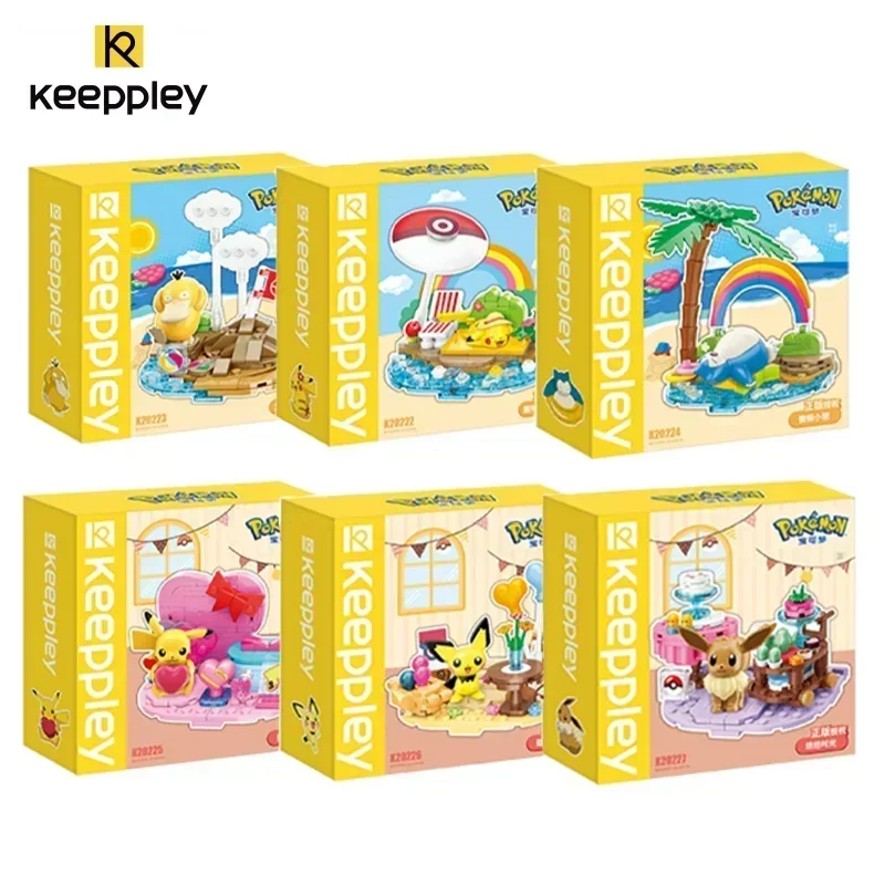 Новый конструктор Keeppley в виде покемона, модель-головоломка для украшения, игрушки, подарок на день рождения для мальчиков и девочек
Новый конструктор Keeppley в виде покемона, модель-головоломка для украшения, игрушки, подарок на день рождения для мальчиков и девочек