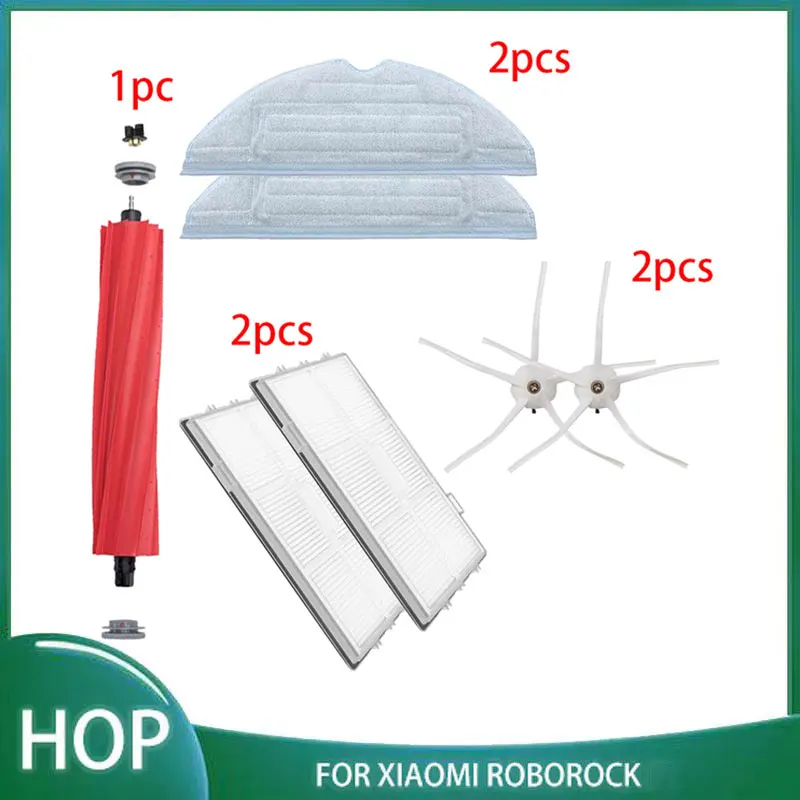 Perlengkapan Suku Cadang Aksesori Pembersih Vakum Robot Plus Sikat Sisi Utama Kain Pel Filter Hepa untuk Roborock S7 T7S
Perlengkapan Suku Cadang Aksesori Pembersih Vakum Robot Plus Sikat Sisi Utama Kain Pel Filter Hepa untuk Roborock S7 T7S