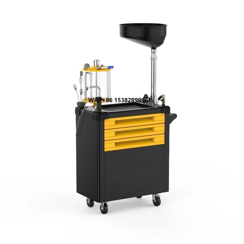 AUTOOL OD760 Automatic Large Capacity 80L Engine Pneumatic Waste Oil Tank Drainer Extractor with Tools Cabinet
AUTOOL OD760 Automatic Large Capacity 80L Engine Pneumatic Waste Oil Tank Drainer Extractor with Tools Cabinet