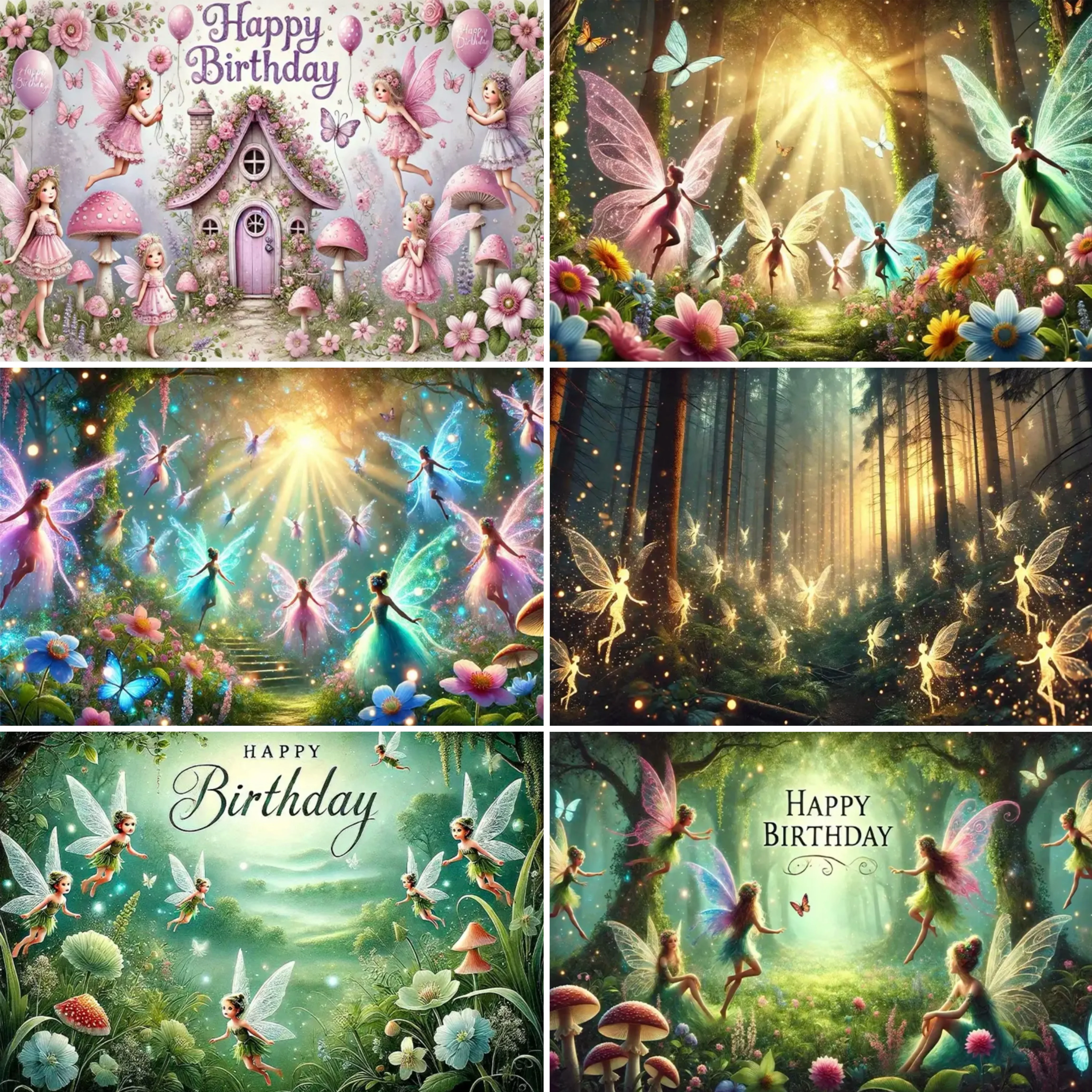 Magical Forest Fairy Kids Birthday Party Decor Backdrop Colorful Mushroom Forest Elves and Butterflies Decor Banner Backdrop
Magical Forest Fairy Kids Birthday Party Decor Backdrop Colorful Mushroom Forest Elves and Butterflies Decor Banner Backdrop