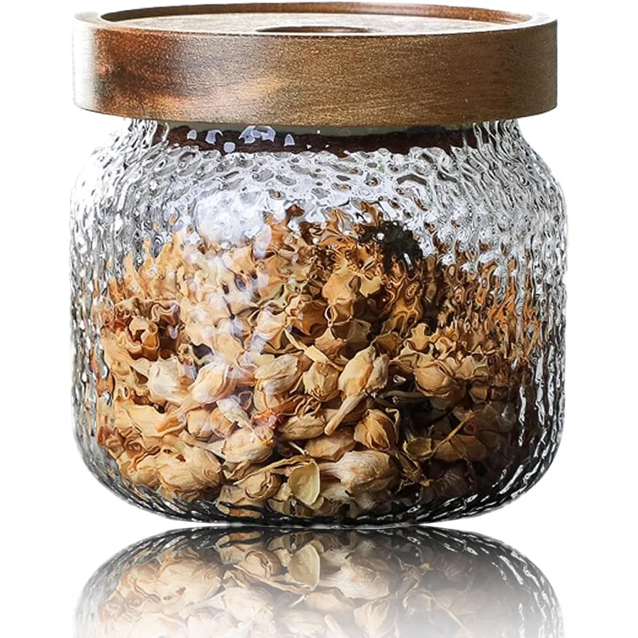 Viovian 10 OZ Glass Jar with Lid Food Vintage Decorative Glass Storage Jars Coffee Nuts Canister Anti-Slip Kitchen Container fo
Viovian 10 OZ Glass Jar with Lid Food Vintage Decorative Glass Storage Jars Coffee Nuts Canister Anti-Slip Kitchen Container fo