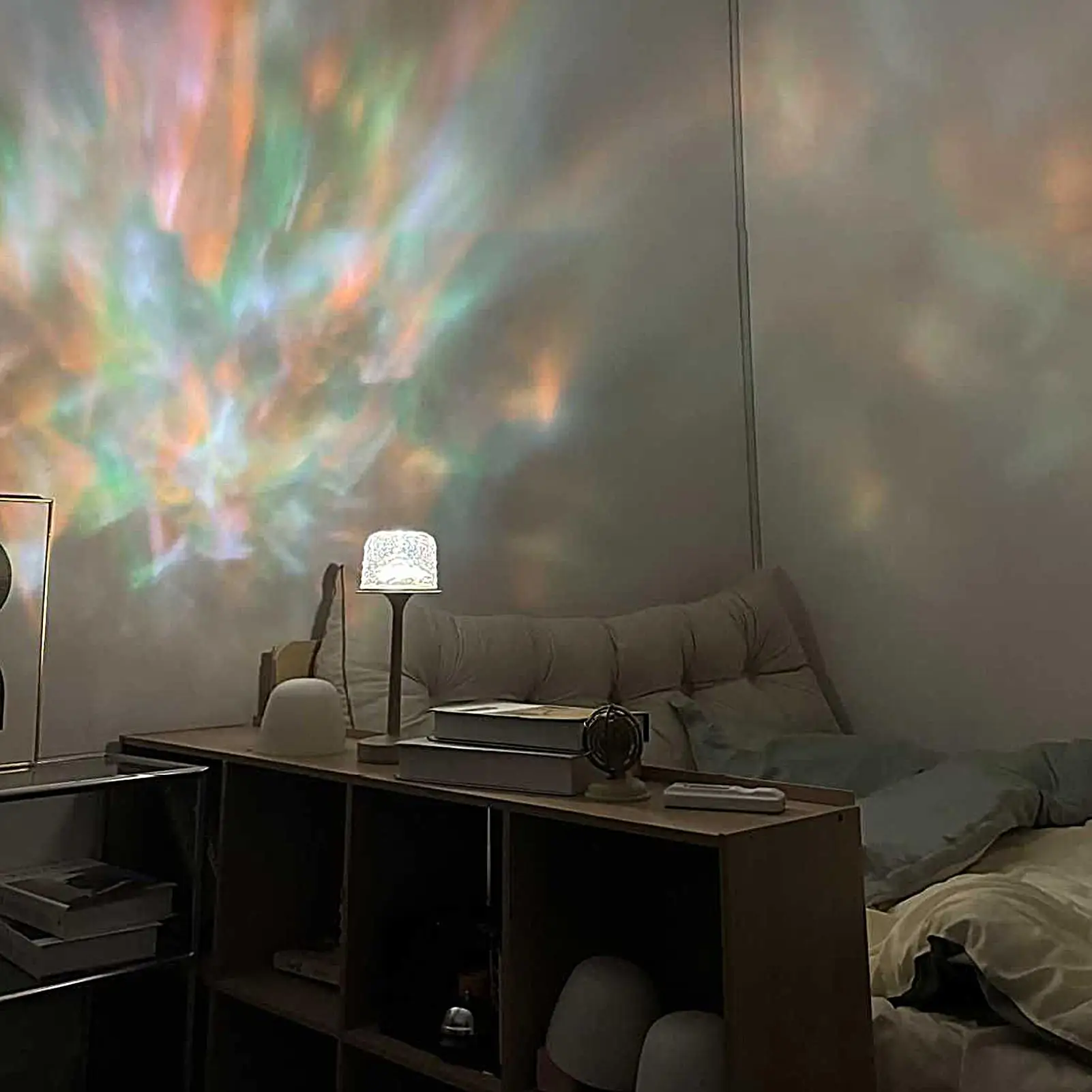 Projector Light 16 Colors Desk Lamp 2 Modes Atmosphere Night Light With Remote For Meditation Game Playroom Table Living Room
Projector Light 16 Colors Desk Lamp 2 Modes Atmosphere Night Light With Remote For Meditation Game Playroom Table Living Room