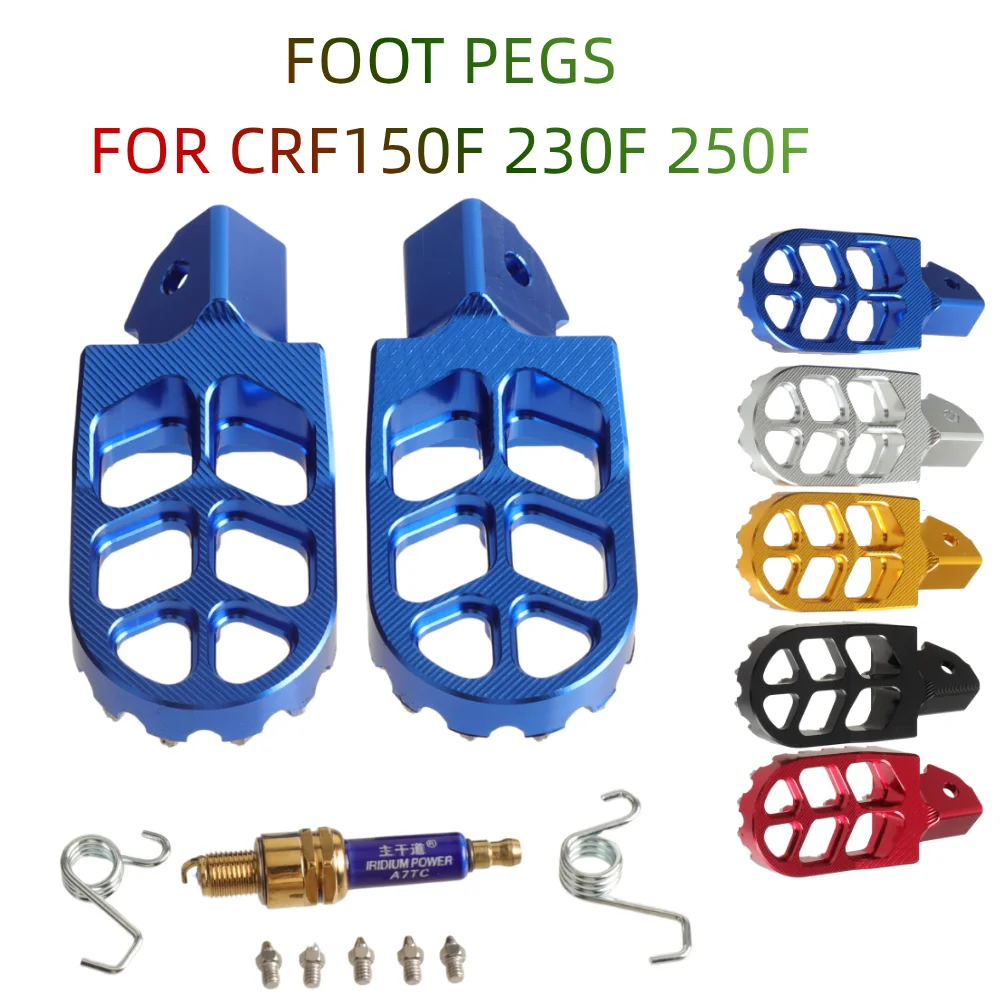 CNC Footpeg Pedals Fit Surron Lightbee S/X, Talaria Sting, Honda CRF150F CRF230F 03-19 CRF250F 19-24 Dirt Pit Bike Parts
CNC Footpeg Pedals Fit Surron Lightbee S/X, Talaria Sting, Honda CRF150F CRF230F 03-19 CRF250F 19-24 Dirt Pit Bike Parts