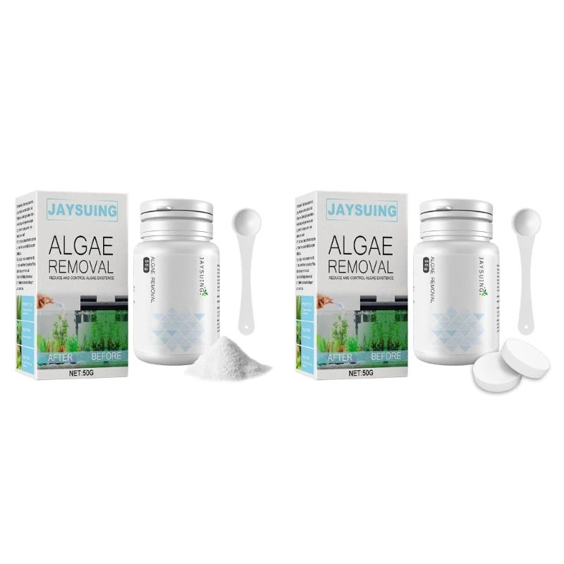 E15D 50g Algae Removal Agent With Spoon Tanks Moss Remover Aquarium Fish Tanks Pond Cleaner Sludge Destroyers Water Cleaning
E15D 50g Algae Removal Agent With Spoon Tanks Moss Remover Aquarium Fish Tanks Pond Cleaner Sludge Destroyers Water Cleaning