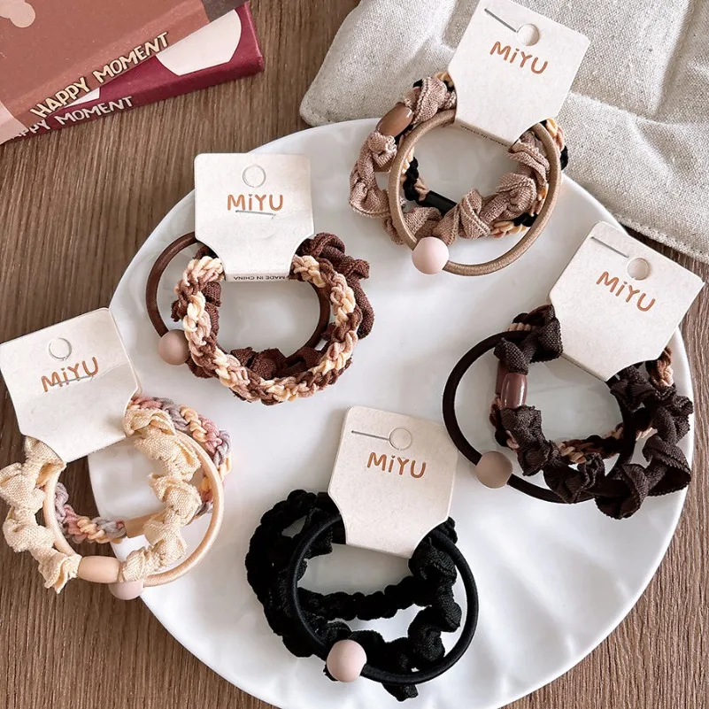 3Pcs/Set High Elastic Hair Bands Milk Coffee Color Girls Hair Rope Hairball Simple Rubber Bands Hair Ties Accessories for Women
3Pcs/Set High Elastic Hair Bands Milk Coffee Color Girls Hair Rope Hairball Simple Rubber Bands Hair Ties Accessories for Women