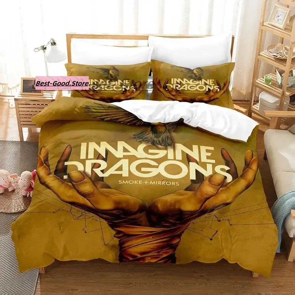 Imagine Dragons Bedding Set Single Twin Full Queen King Size Bed Set Aldult Kid Bedroom Duvetcover Sets 3D Anime Bed Sheet Set
Imagine Dragons Bedding Set Single Twin Full Queen King Size Bed Set Aldult Kid Bedroom Duvetcover Sets 3D Anime Bed Sheet Set