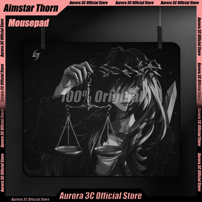 Aimstar Thorn Mousepad Gaming Mousepad 3.5mm Mid Smooth E-Sports Mouse Pad Fps Non-Slip Gaming Accessories Customized Mousepad
Aimstar Thorn Mousepad Gaming Mousepad 3.5mm Mid Smooth E-Sports Mouse Pad Fps Non-Slip Gaming Accessories Customized Mousepad