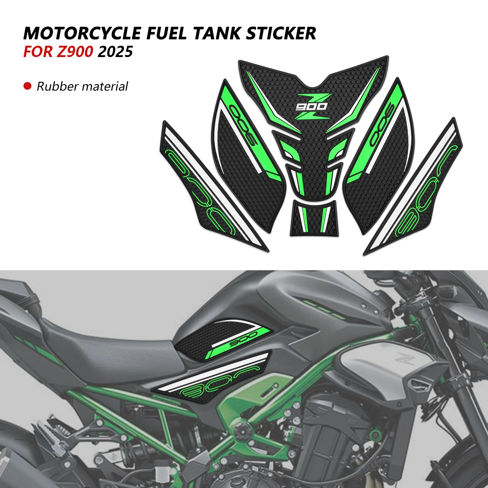 For Z900 2025 Z 900 SE 2025 Motorcycle Accessories Gas Fuel Tank Pad Protector Anti Slip Sticker 3D Decorative Decal Z900 SE
For Z900 2025 Z 900 SE 2025 Motorcycle Accessories Gas Fuel Tank Pad Protector Anti Slip Sticker 3D Decorative Decal Z900 SE
